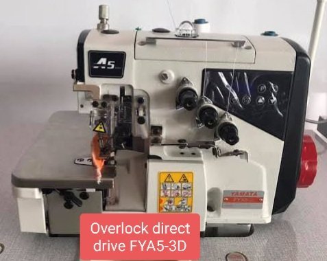 Máquina de Costura Overlock Yamata FYA5 - Imagem 2