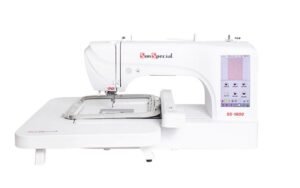 Máquina Bordado Doméstica SS-1600 Bivolt Eletrônica Branca - Sun Special